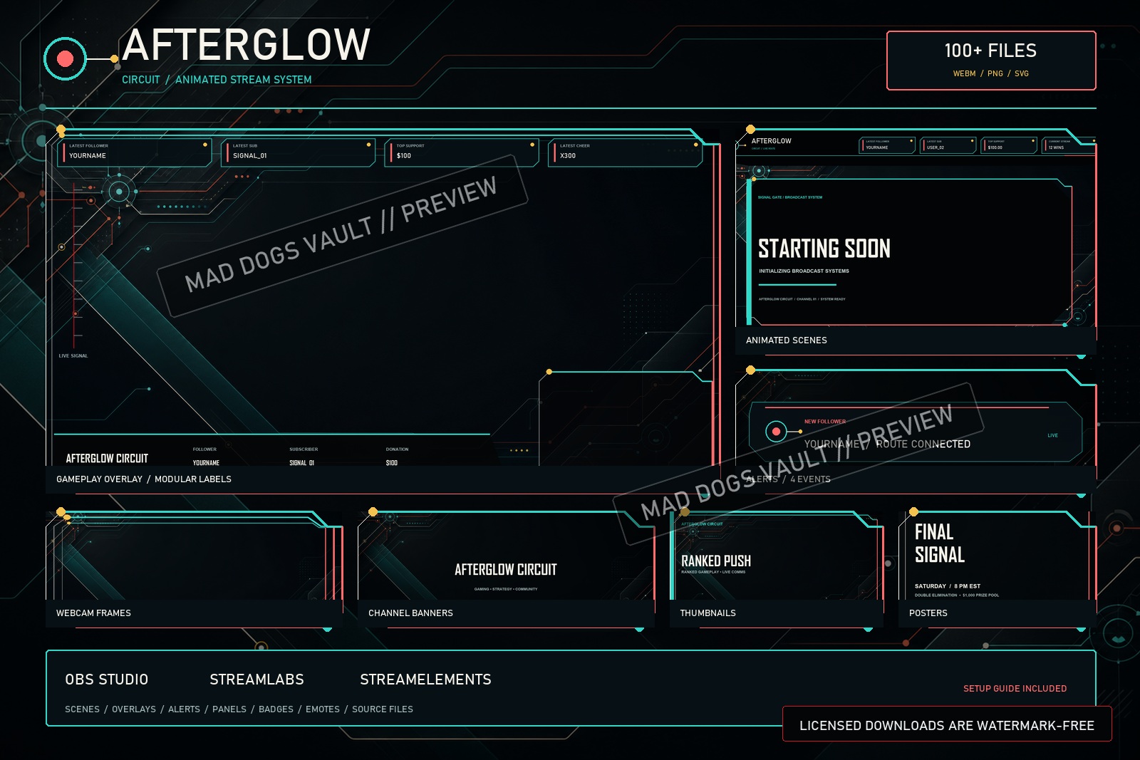 Afterglow Circuit Complete Stream Pack