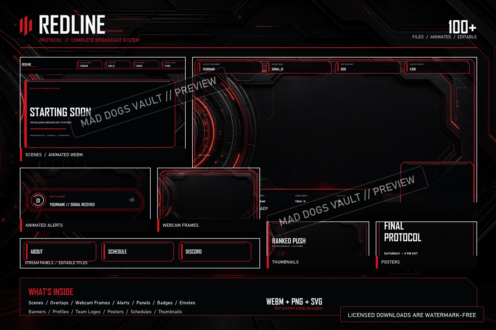 Redline Protocol Complete Stream Pack