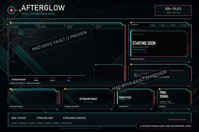 Afterglow Circuit Complete Stream Pack watermarked product preview